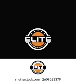 EMBLEM LOGO DESIGN IDEA VECTOR