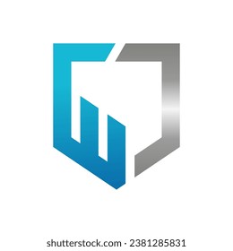 Emblem-Logo Einfach, sauber und elegant