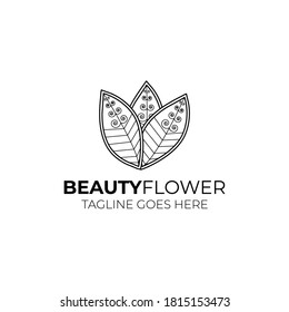 Emblem luxury beauty spa, cosmetics, jewelry, hotel, restaurant. Wedding elegant outline frame. Vector floral luxury curve logo design. Round gold ornate frame. Vintage premium design vector element.