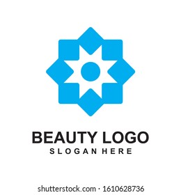  Emblem luxury beauty spa saloon, cosmetics, Modern simple premium design vector element. Vector luxury flower logo design. Ornate floral wedding sign. jewelry, flower shop, restaurant, garden.