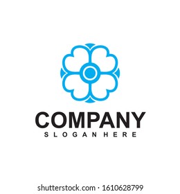  Emblem luxury beauty spa saloon, cosmetics, Modern simple premium design vector element. Vector luxury flower logo design. Ornate floral wedding sign. jewelry, flower shop, restaurant, garden.