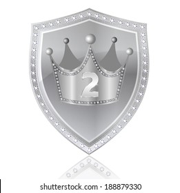 Emblem metal frame