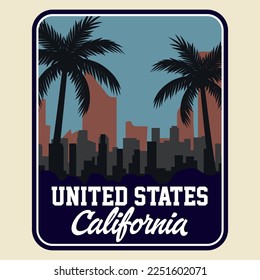 Emblem Patch Logo Poster Label Vector Illustration Retro Vintage Badge Sticker And T-shirt Design