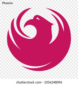 Emblem of Phoenix. City of USA. Vector illustration