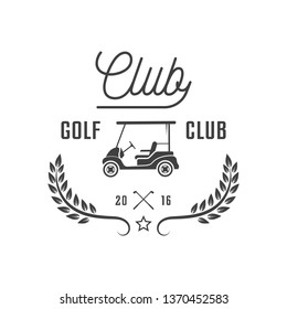 Emblem in retro style. Illustration for cards, badge and sport wear.