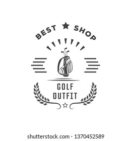 Emblem in retro style. Illustration for cards, badge and sport wear.