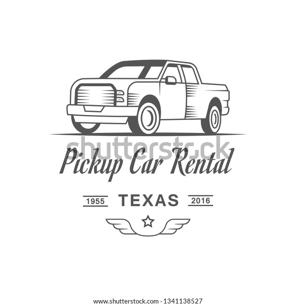 Emblem in retro\
style. Vintage car for company logos, shops, clubs, car washes,\
repairs and clothing\
prints.