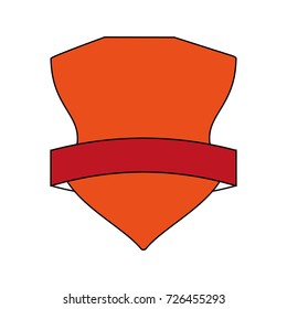 emblem with ribbon icon image