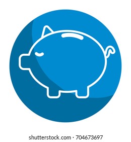 emblem save money inside pig in the home
