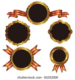 emblem set gold