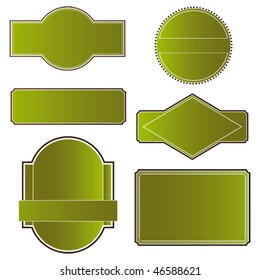 emblem set green