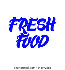 Emblem, sign for packages, natural products and health food stores.