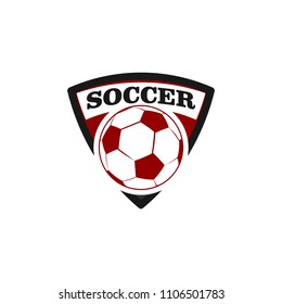 Emblem Soccer Team Logo Design