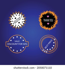 emblem sold out vector and discount code