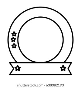 emblem with stars icon