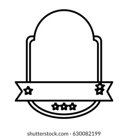 emblem with stars icon