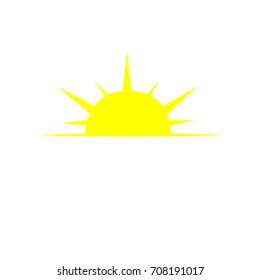 
emblem of the sun vector
