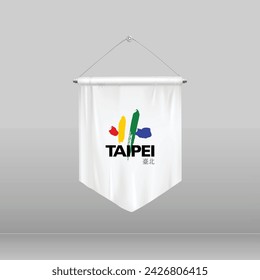 Emblema de la ciudad de taipe - escudo de la ciudad de taipe