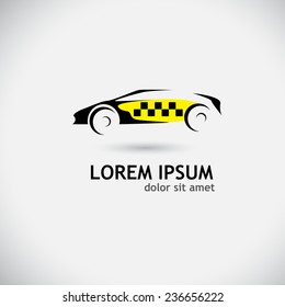 Emblem Taxi. Logo. Vector 