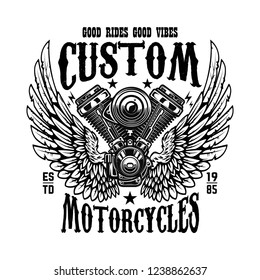 Motorcycle Club Helmet Illustration Stock Vector (royalty Free) 1100431340