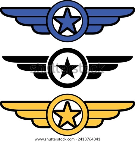 Emblem of us air force instant digital download eps