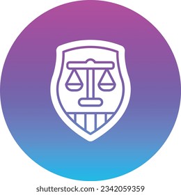 Icono de vector de emblema. Se puede usar para imprimir, móviles y aplicaciones web.