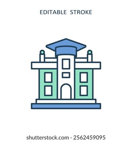 An emblematic icon representing the importance of special education, emphasizing the need for accessible learning opportunities for students with diverse needs in a supportive environment