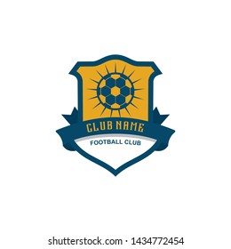 emblematic logo design for football club