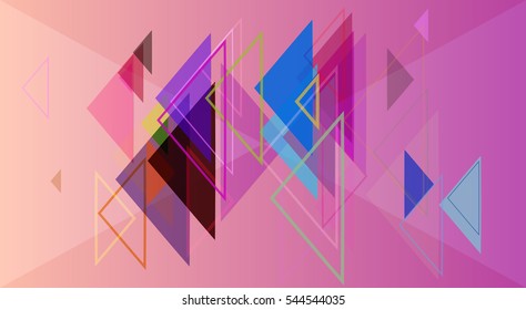 emblematic triangle of arrangement and representation