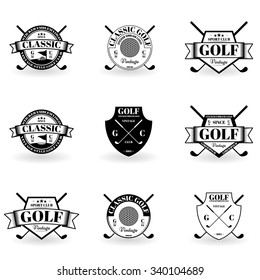 Set Baseball Sport Badge Logo Design Stock Vector (Royalty Free ...