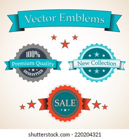 Emblems set