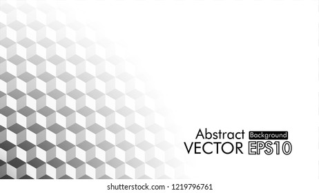 Embossed cuboids abstract background.