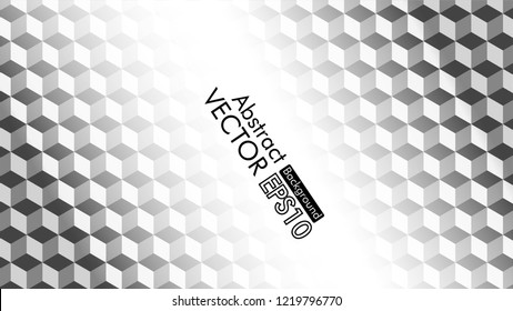 Embossed cuboids abstract background.
