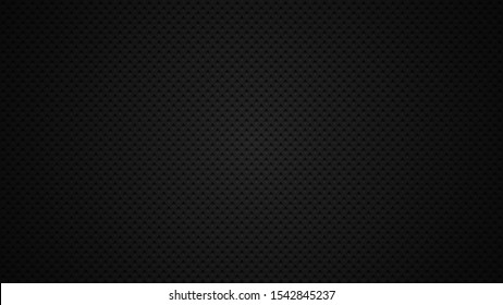 Embossed metal. Black modern iron background. Vector illustration.