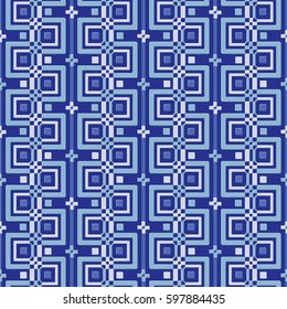embossed  seamless pattern, abstract geometric background 