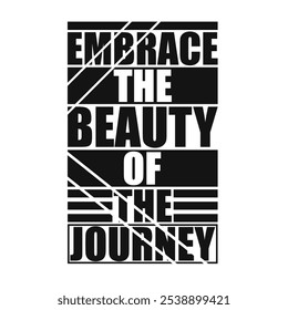 Embrace the beauty of the journey: Empowering Vector Art for Personal Growth