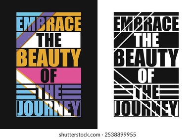 Embrace the beauty of the journey: Empowering Vector Art for Personal Growth