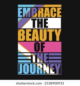 Embrace the beauty of the journey: Empowering Vector Art for Personal Growth