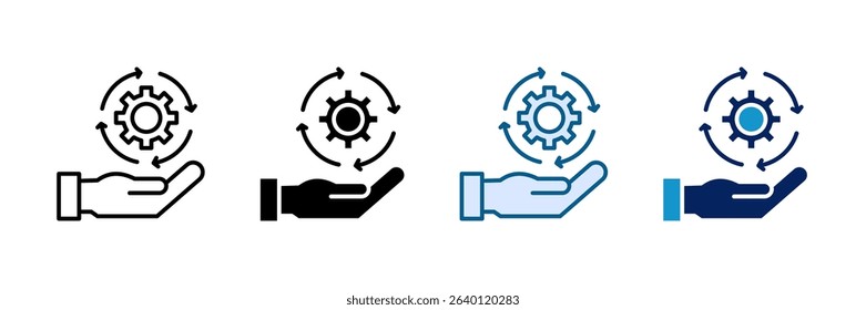 Embrace Change Icon Set Multiple Style Collection