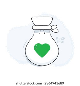 Embrace charitable giving with this icon. Perfect for symbolizing philanthropy, community support, and making a positive impact.