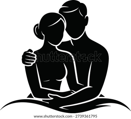 Embrace Couple Love Affection Relationship Hug Romance Support Intimacy Care