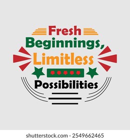 Embrace fresh beginnings and limitless possibilities. Let your creativity soar, turning dreams into art and ideas into inspiring realities. 