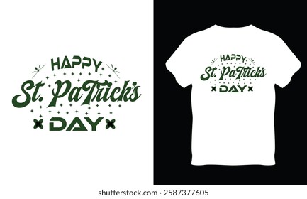 Embrace the Irish spirit with this delightful St. Patrick's Day graphic. Its festive design makes it a great choice for cards, posts, and more.