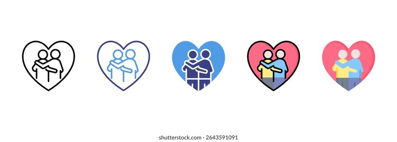 Embrace Multi Style Icon Set
