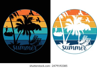 Embrace the season with our vibrant summer T-shirt design, featuring playful graphics and bright colors. Perfect for beach days, barbecues, and outdoor adventures, this tee captures the essence of sum