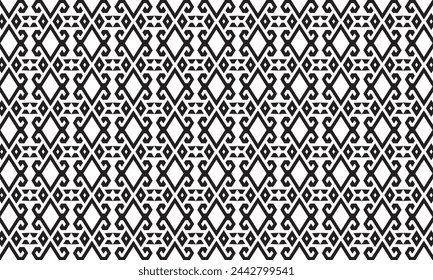 Abraza la elegancia atemporal con este cautivador patrón geométrico en blanco y negro. Perfecto para añadir sofisticación a sus diseños.