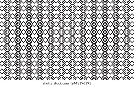 Embrace timeless elegance with this captivating black and white geometric pattern. Perfect for adding sophistication to your designs.