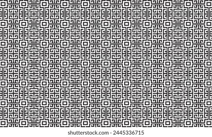 Embrace timeless elegance with this captivating black and white geometric pattern. Perfect for adding sophistication to your designs.