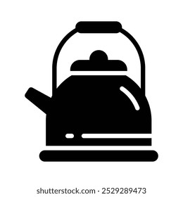 Umarmen Sie Tradition mit unserem Kettle Vector Icon! Perfekt für gemütliche Designs und warme Stimmung.