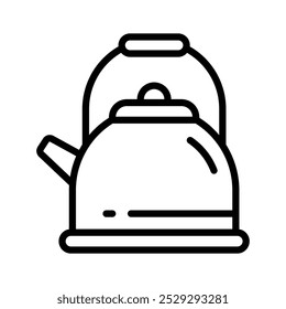 Embrace tradition with our Kettle Vector Icon! Perfect for cozy designs and warm vibes.